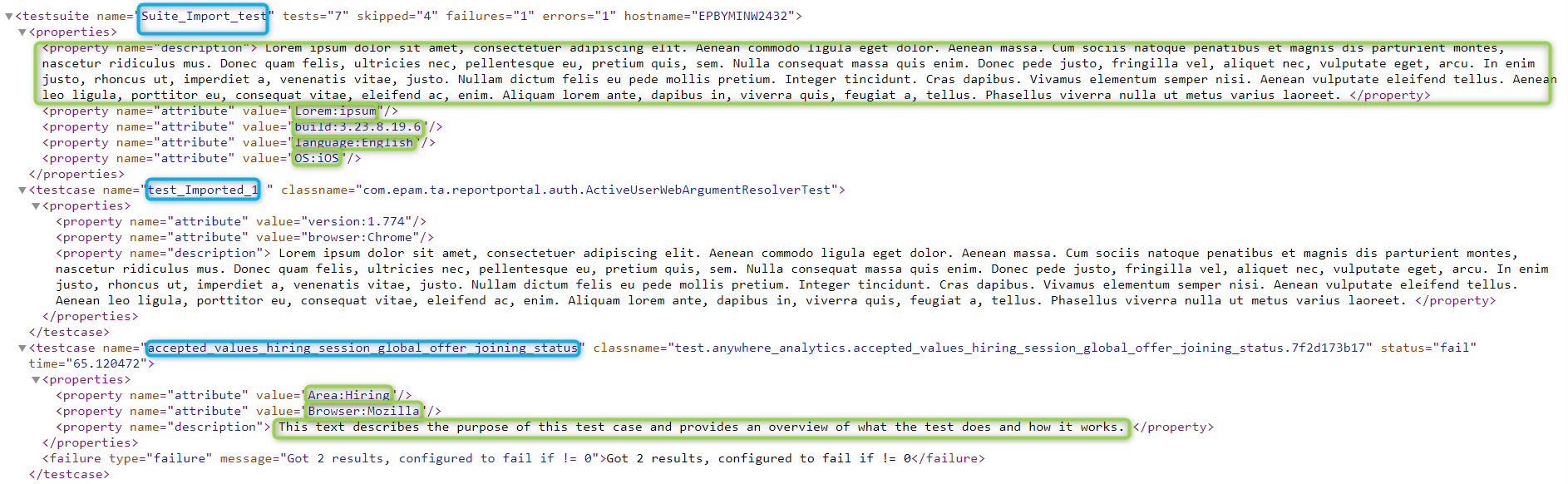 JUnit | ReportPortal Documentation
